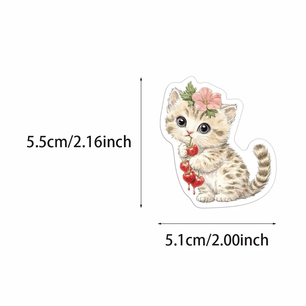 50PCS Aesthetic Pinterest Sticker Decoration Fashion Harajuku Laptop Luggage Creative Wall Bar Decor Streetwear Creative Sticker image 3