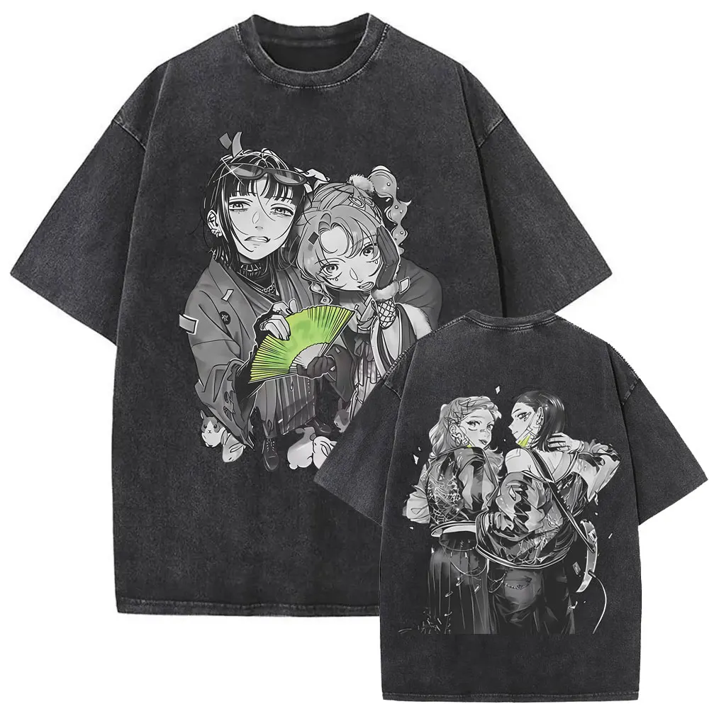 Anime: Der Mann, den sie interessierte, war nicht einmal ein Mann. Mitsuki Koga Vintage Washed T-Shirts für Männer und Frauen, Manga-Harajuku-T-Shirts