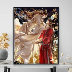 4611571Digital oil painting living room decorative painting sofa background wall hanging painting