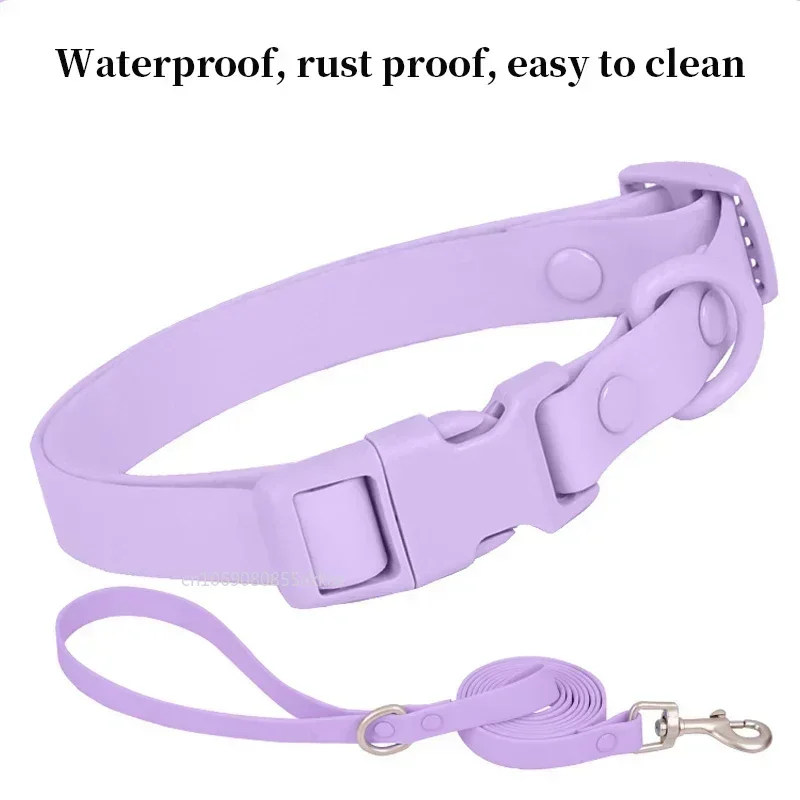 Macaron Color Cute Pet Cat Collar, Elastic Webbing Cat Collar Adjustable PVC Color Small Collar with Bells for Puppies and Cats