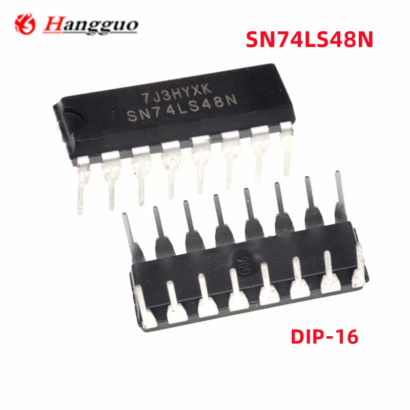 50Pcs/Lot Original SN74LS48N SN74LS48 74LS48 DIP16 IC Chip Best Quality