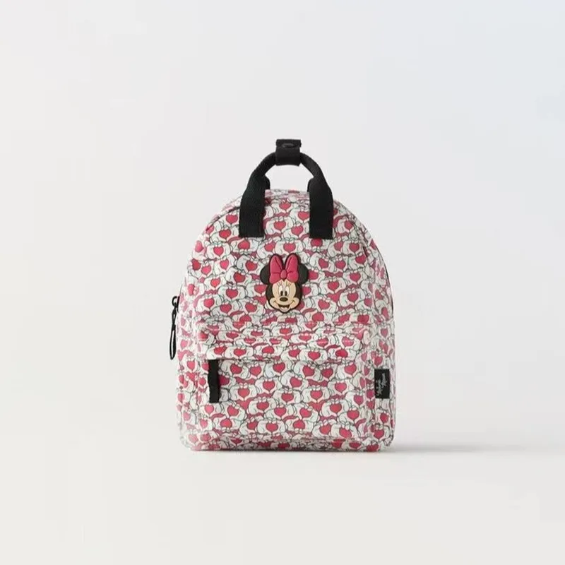 Minnie Kids Girl Backpack Cartoon Kindergarten Schoolbag Children Toddler Shoulders Bag