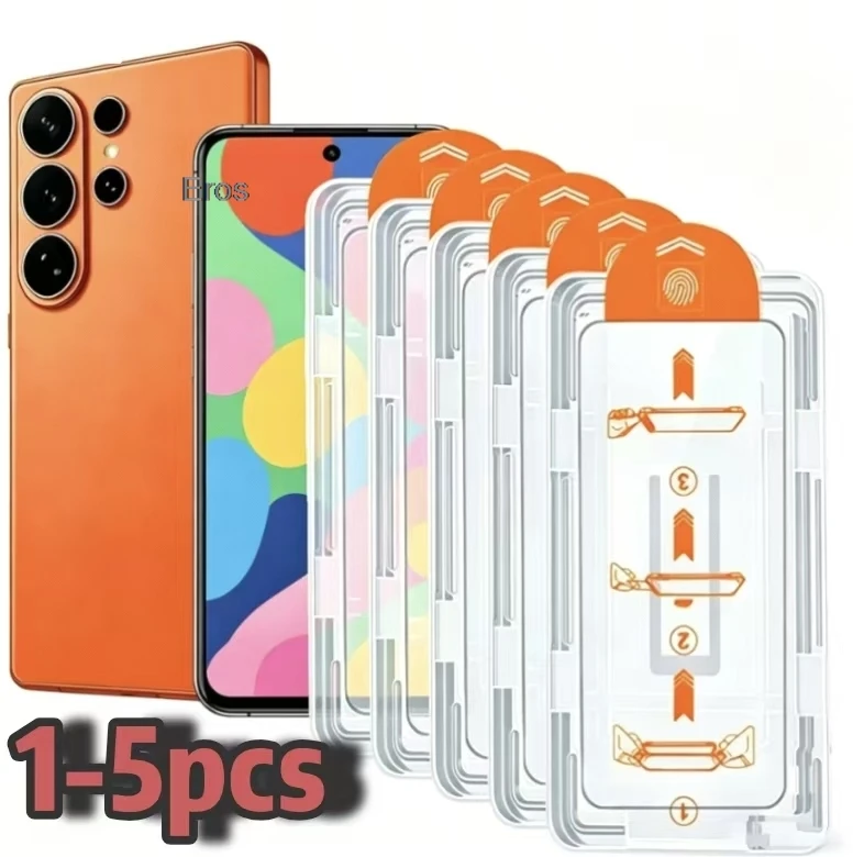 1‑5Pcs Anti‑Sp Screen Protector For Samsung S26 Ultra S25 Ultra S24 Ultra S23 S22 S23+ S22+ Anti‑Scratch Anti‑Peep Phone Film