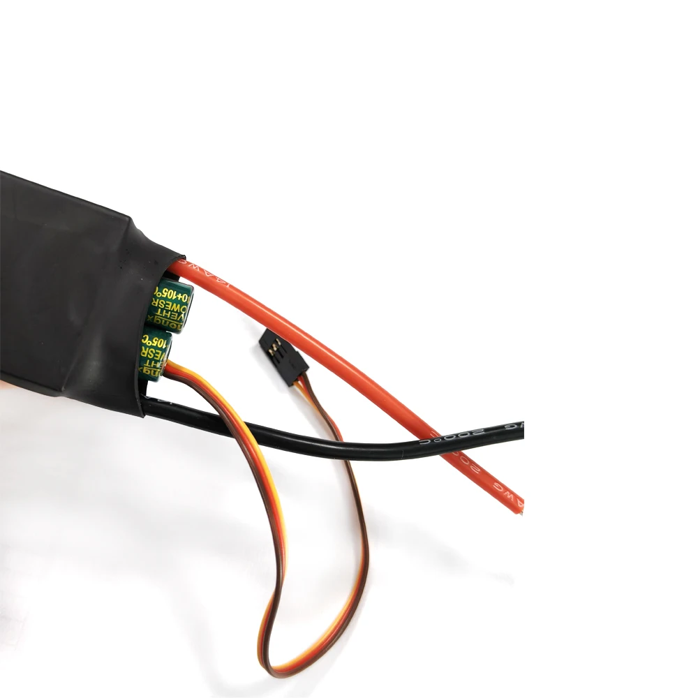 200A 125A 100A 80A 60A Regolatore di velocità elettrico di raffreddamento ad acqua senza spazzole ESC ESC unidirezionale con 5V/3A BEC per modello di barca RC