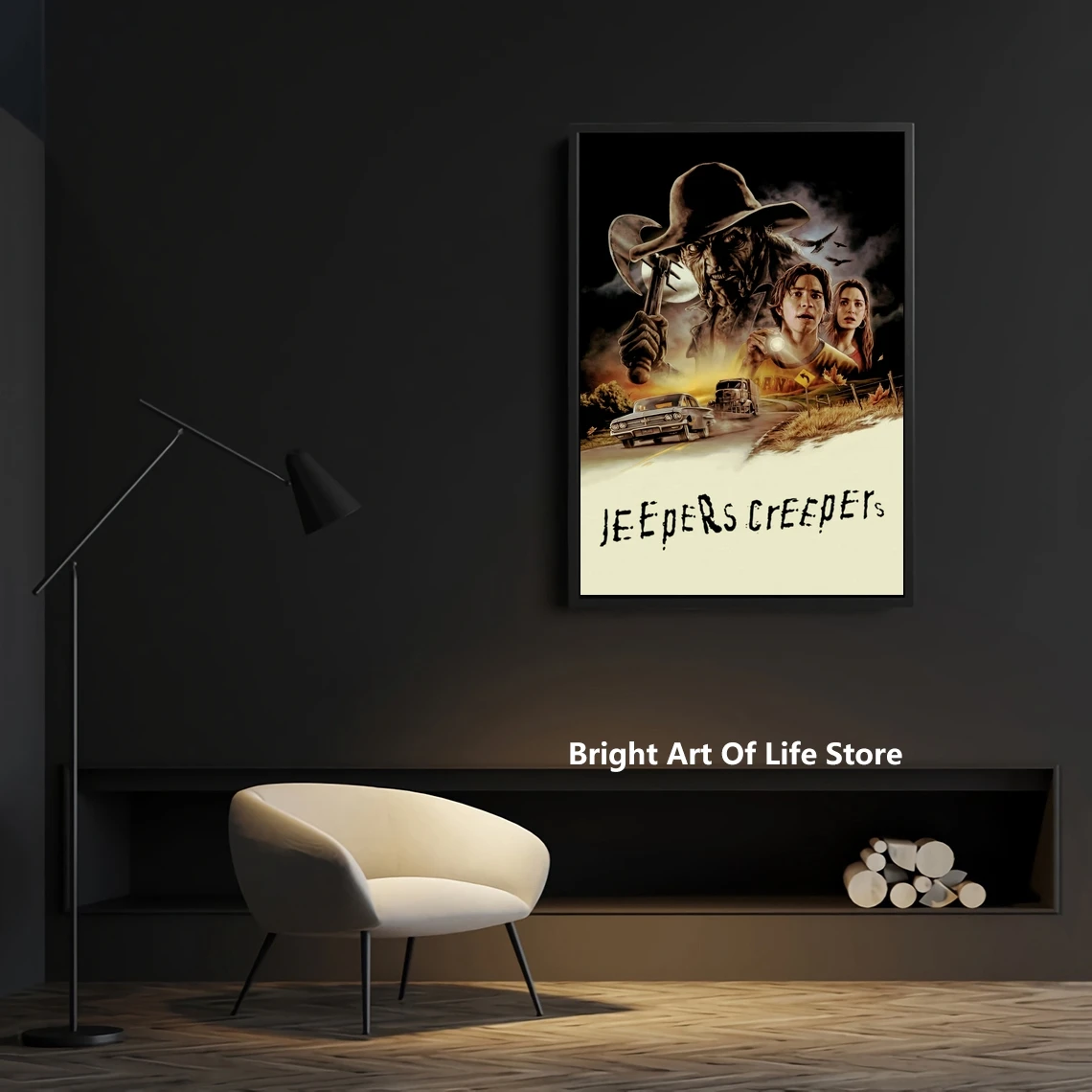 Jeepers Creepers (2001) Movie Poster Star Actor Art Cover Canvas Print Decorative Painting (No Frame)