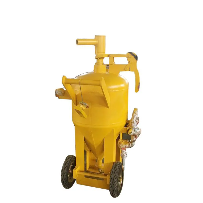 【Hot】Mobile Sandblasting Machine Water Sandblasting  on Stone