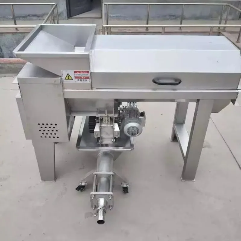 Druivenstemming en verpletterende fruit- en groentepersmachine