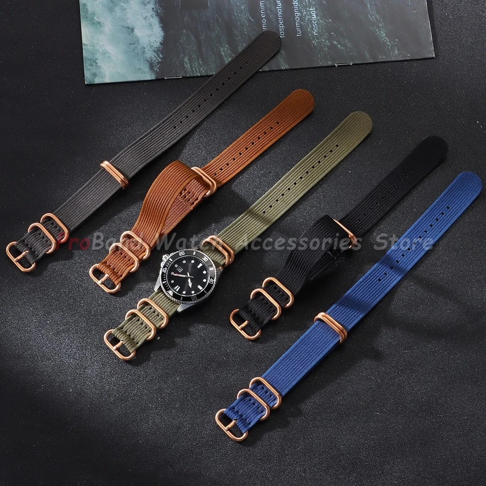 Watch Strap Nylon Silver Black - Men Accessories Ring And Bracelet recension och pris