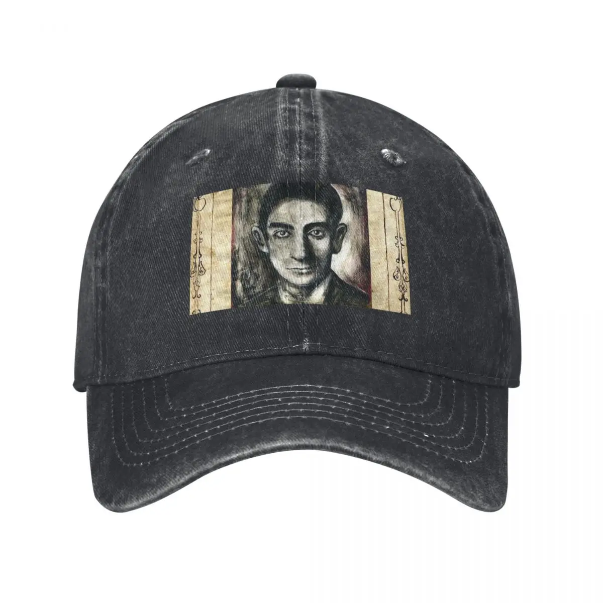 

Franz Kafka Baseball Cap Luxury Hat derby hat fashionable Women's Men's