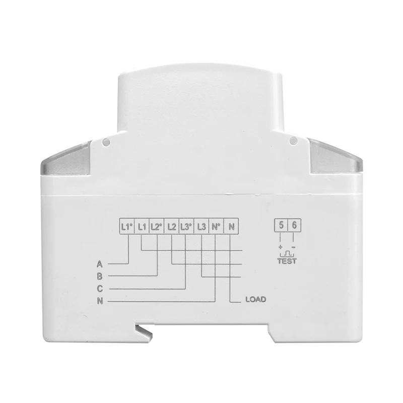 Cyfrowy licznik LCD 380V 3-fazowy 4-przewodowy elektroniczny watowy licznik energii napięcie prądu wielofunkcyjny watomierz kWh 100A AC