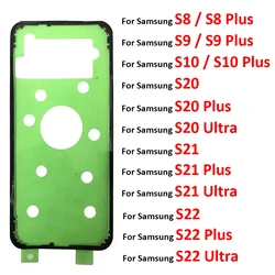 Back Battery Sticker Adhesive For Samsung S8 S9 S10 S20 S21 S22 Plus Ultra Fe Waterproof Back Cover Sticker