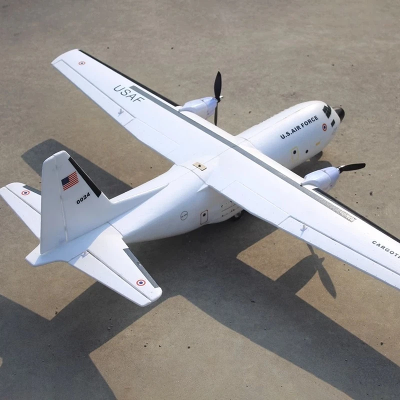 

C160 Dali Air Passenger Aircraft Twin-Engine Transport Aircraft Electric Fixed-Wing Model Aircraft Remote-Controlled Aircraft