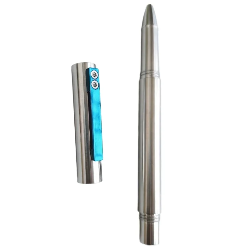 BALAOYE Titanium Alloy Signature Ballpoint Pen Universal G2 Black 0.5mm Large-capacity Refill Calligraphy Practice Gel Pens Gift
