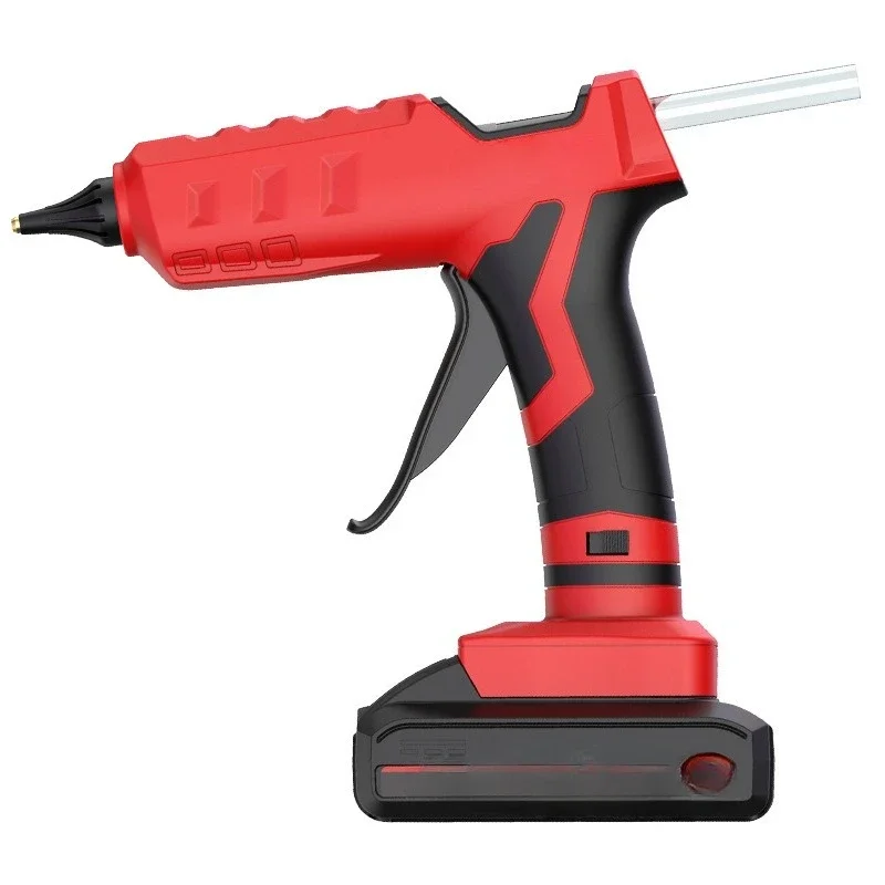 

Hot melt glue gun wireless handmade household hot melt adhesive rechargeable lithium battery small glue stick hot