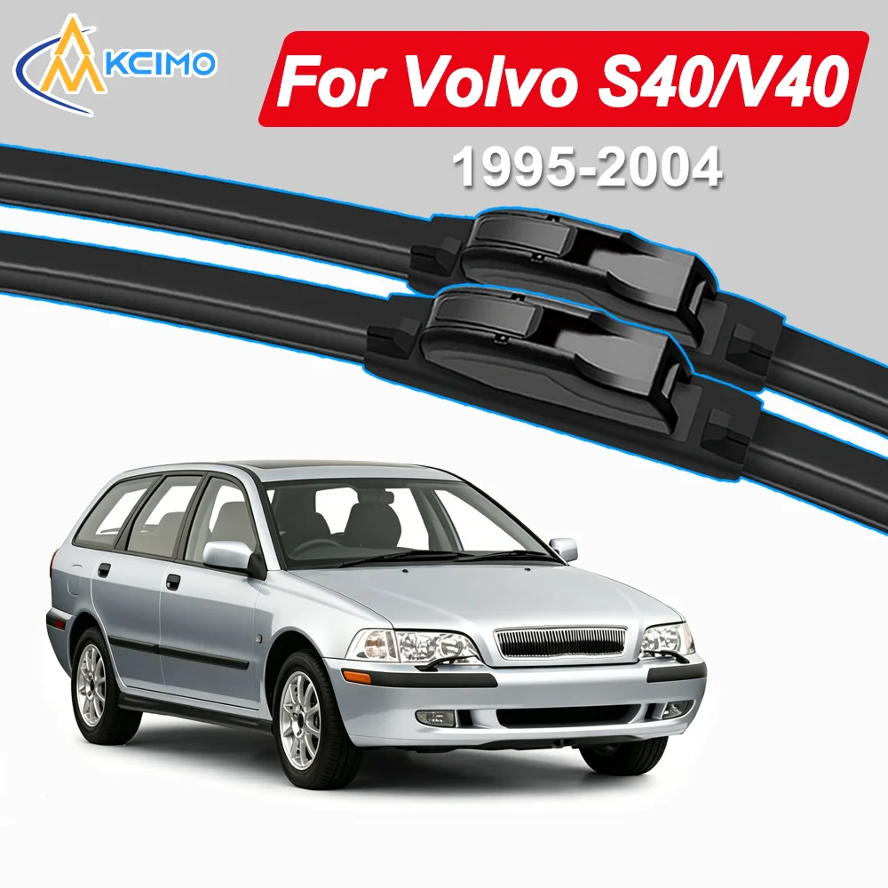 

2Pcs Front Windshield Wiper Blades For Volvo S40/V40 1995-2004 Easy Installation Windscreen Window Car Accessories