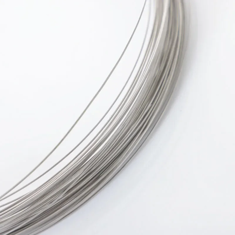 5 Meters 316 Stainless Steel Wire Diameter 0.4mm Medium Hard Elastic Steel Wire Length 5000mm