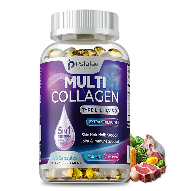 

Несколько коллагенов — добавка с коллагеном для поддержки здоровых волос, кожи и ногтей, улучшения энергетического производства и улучшения иммунитета