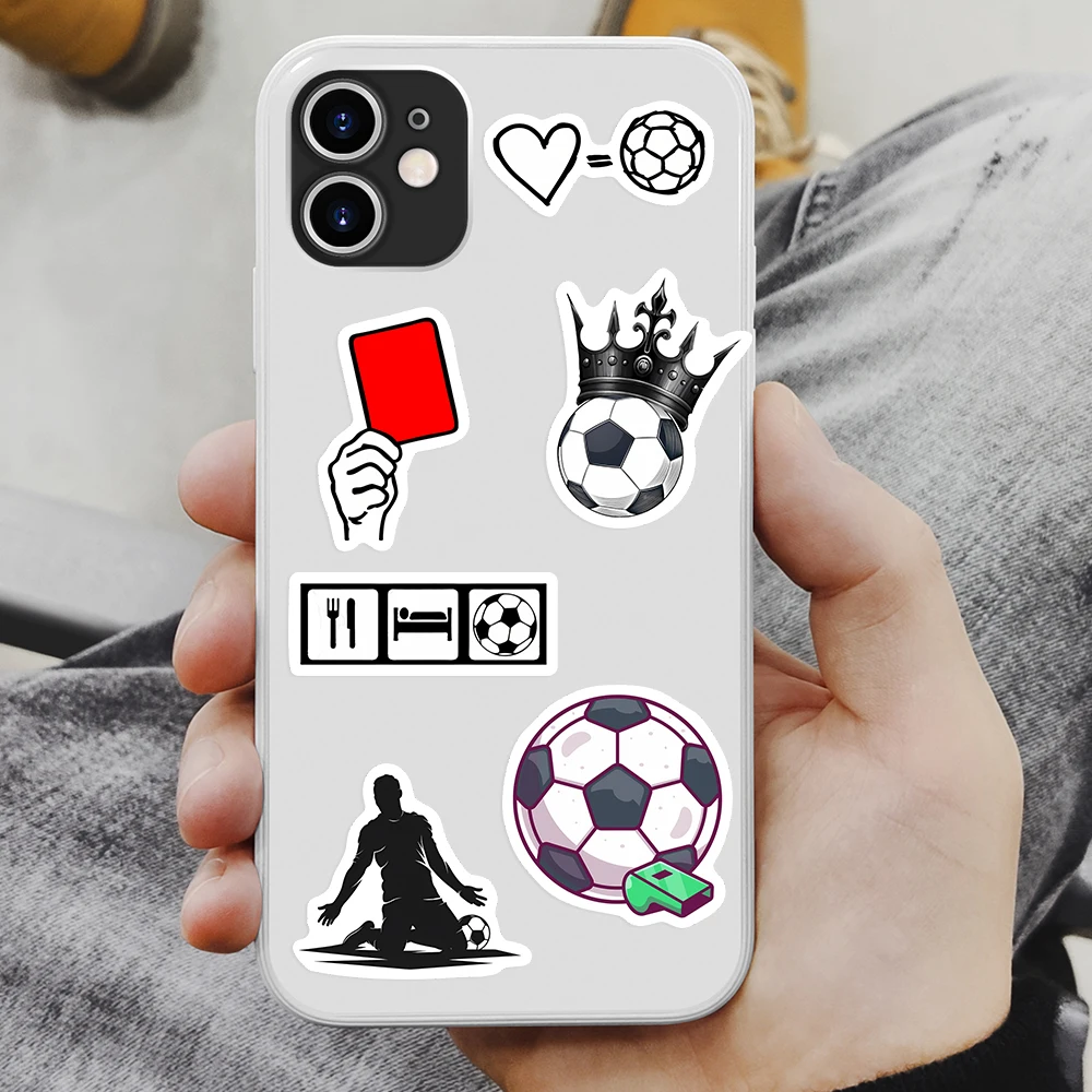 Soccer Sports Stickers Football Physical Activity Stickers Toys Gifts Phones Laptops Bottles Scrapbooks Waterproof Decals