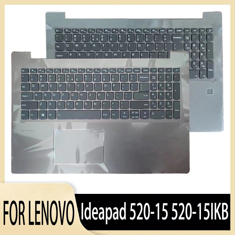 

Новый оригинальный чехол для ноутбука Ideapad 520-15 520-15IKB, упор для рук, верхний чехол C, чехол с клавиатурой с американской подсветкой