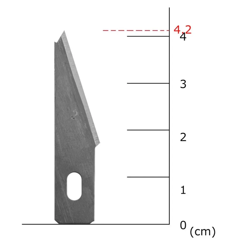 10pcs Engraving Non-Slip Metal Scalpel1 Knife Parts Blades Cutter Craft Knives For Mobile Phone PCB Repair Hand Tools