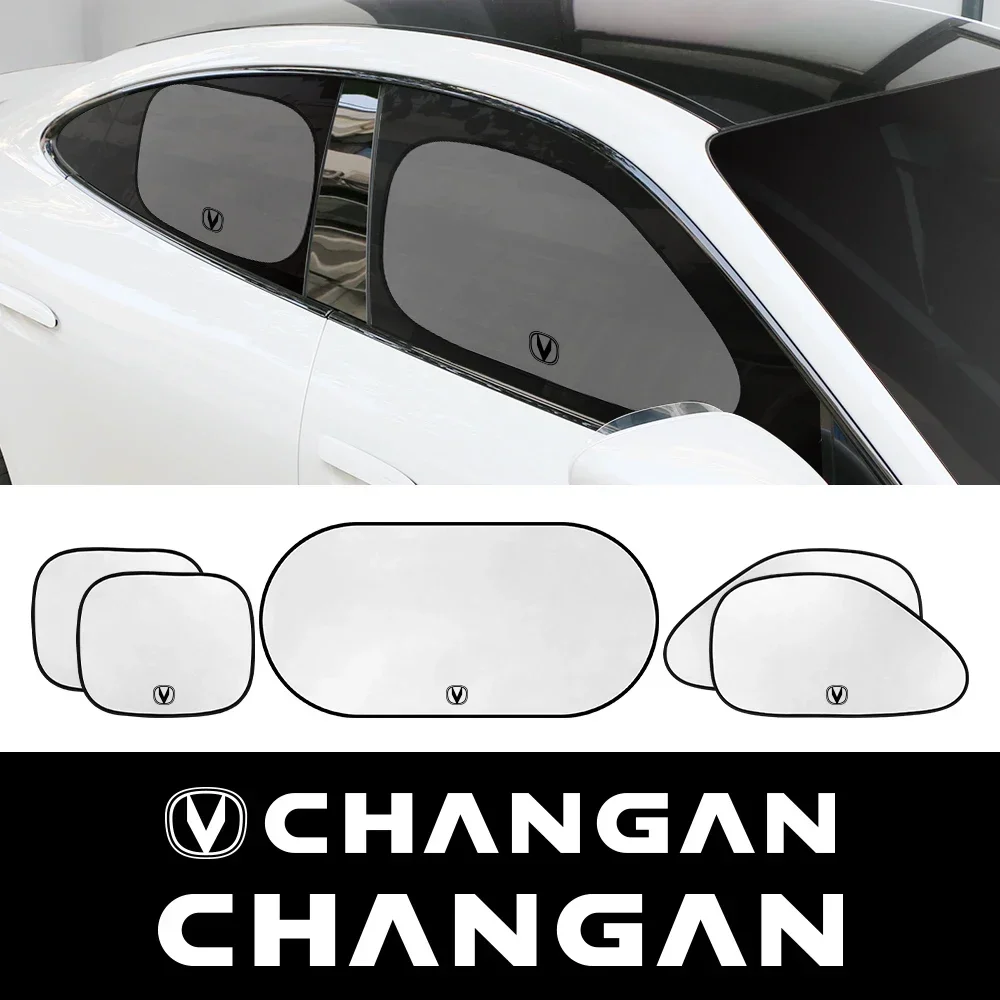 

5PCS/Set Car Window Sunshade Cover For Changan CX70 CS95 CS55 CS75 Plus CS35 Filter Bunper CS15 Alsvin 2022 Hunter Accessories
