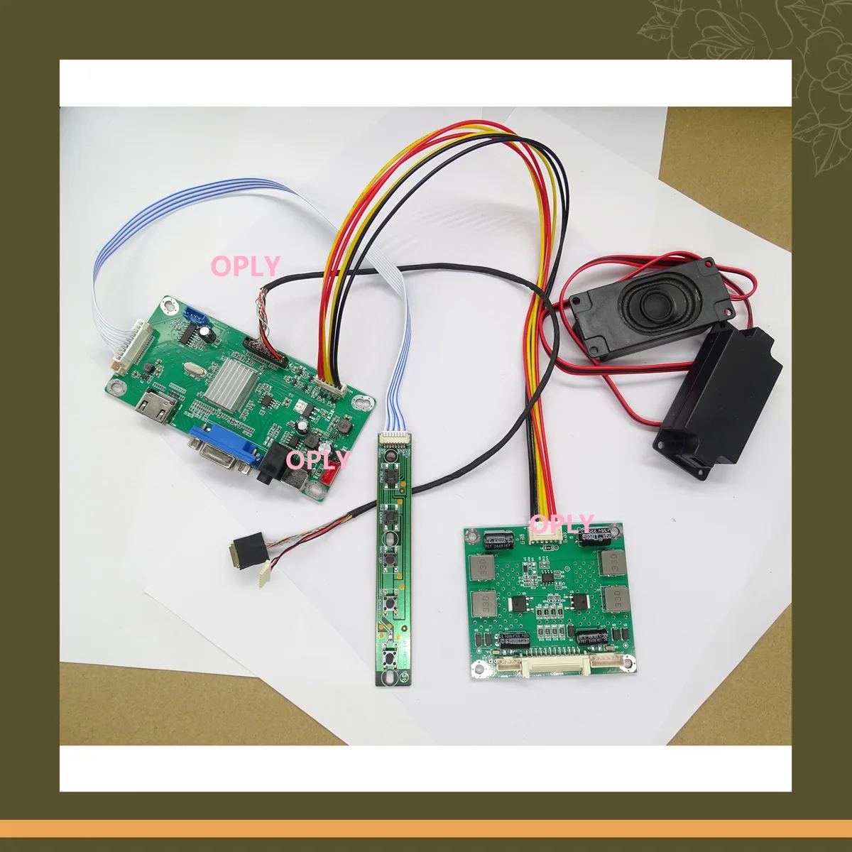 EDP Controller Board Kit + speaker for LM215WF3-SDC2 21.5
