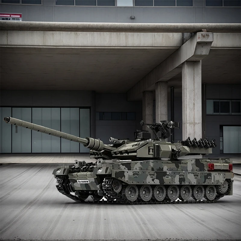 

Military Series Building Blocks Model War Leopard 2A7 Heavy Tank Bricks Sets WW2 Creative Toys for Boys Adult Christmas Gifts