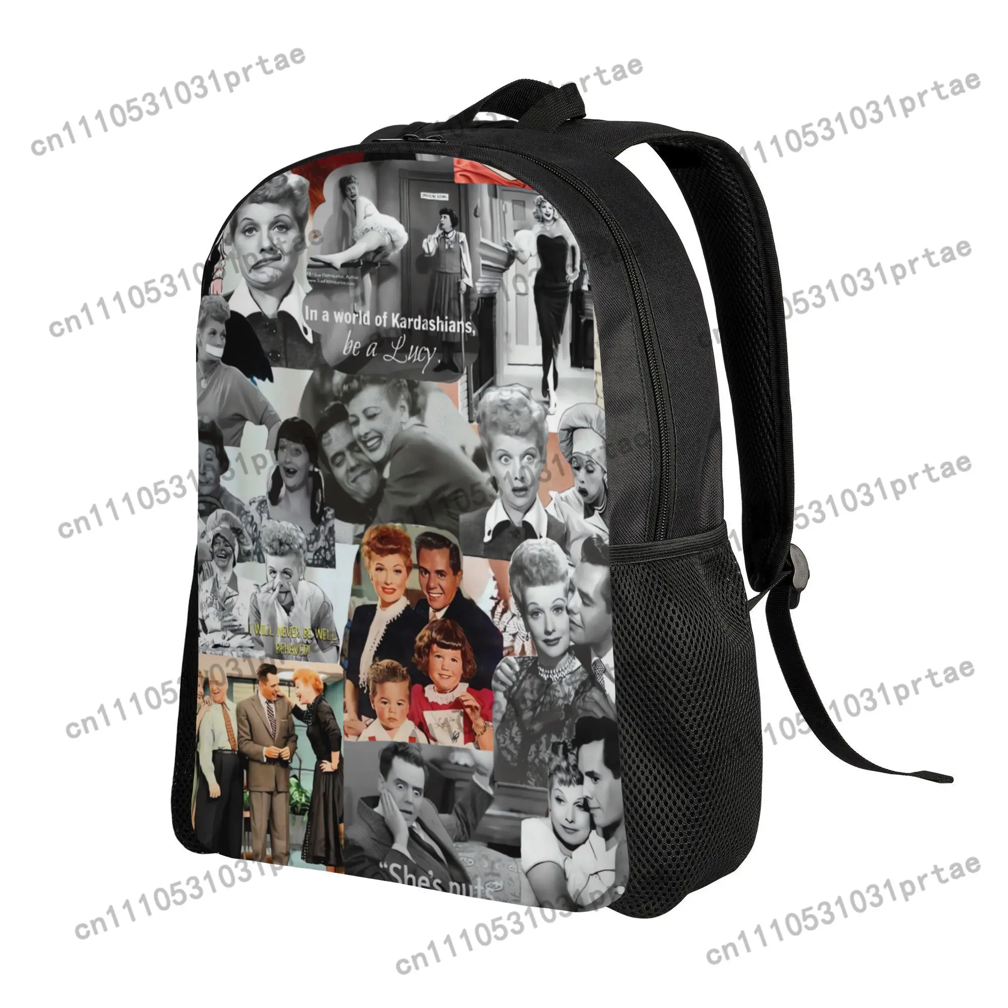 I Love Lucy Classic Single Layer Backpack for Daily Essentials Perfect for Commuters, Students, or Weekend Explorers on the Go