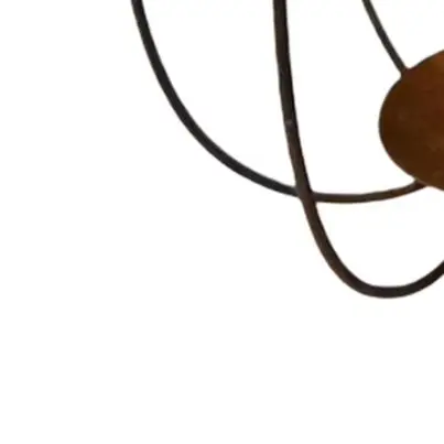 111111 Eisen-Kürbis-Kerzenhalter, minimalistische Metall-Tischdekoration, Gartengeräte-Zubehör für den Außenbereich