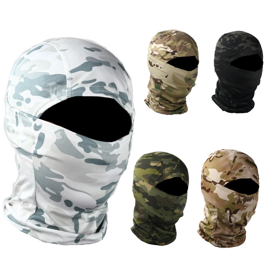 

Tactical Airsoft Full Face Balaclava Paintball Cycling Bicycle Hiking Scarf Fishing Snowboard Ski Masks Hood Hat Men Women