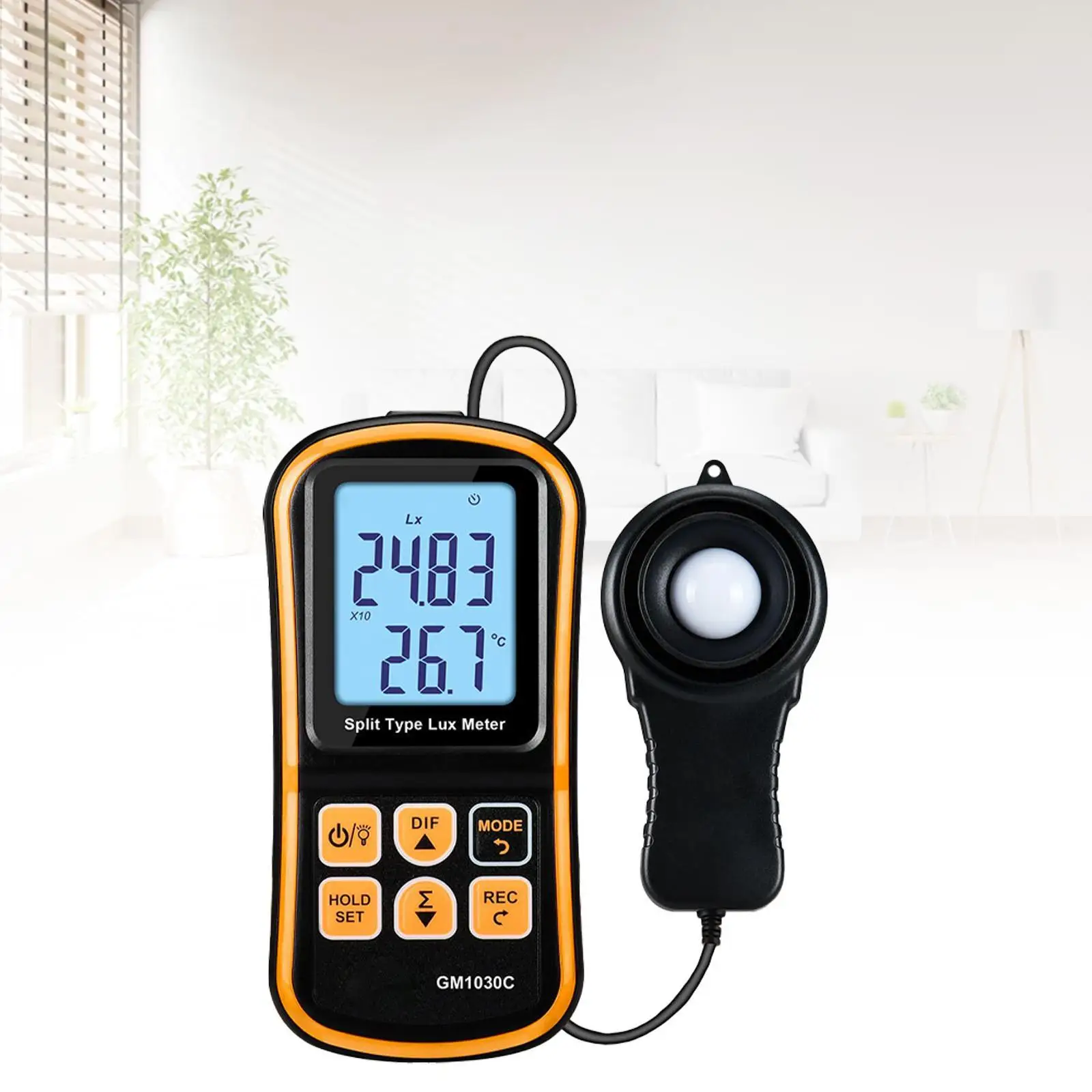 

Digital Illuminance Light Meter Digital Lux Meter for Warehouses Plants Home