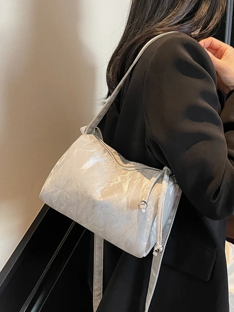 

Новинка 2023 года, женская водонепроницаемая сумка-мессенджер из искусственной кожи Boston, сумка-подушка, сумка-хобо, повседневная модная сумка на одно плечо для работы и поездок на работу