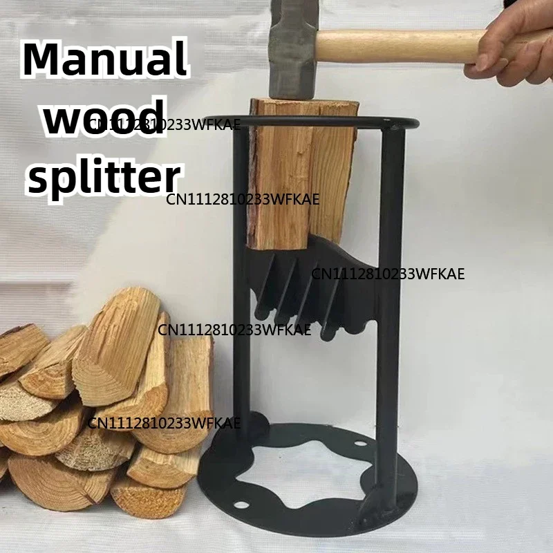 Professional Woodsplitter Manual Log Wood Splitter for Firewood Wood Split Outdoor Survival Gadgets Accessories Camping Supplies