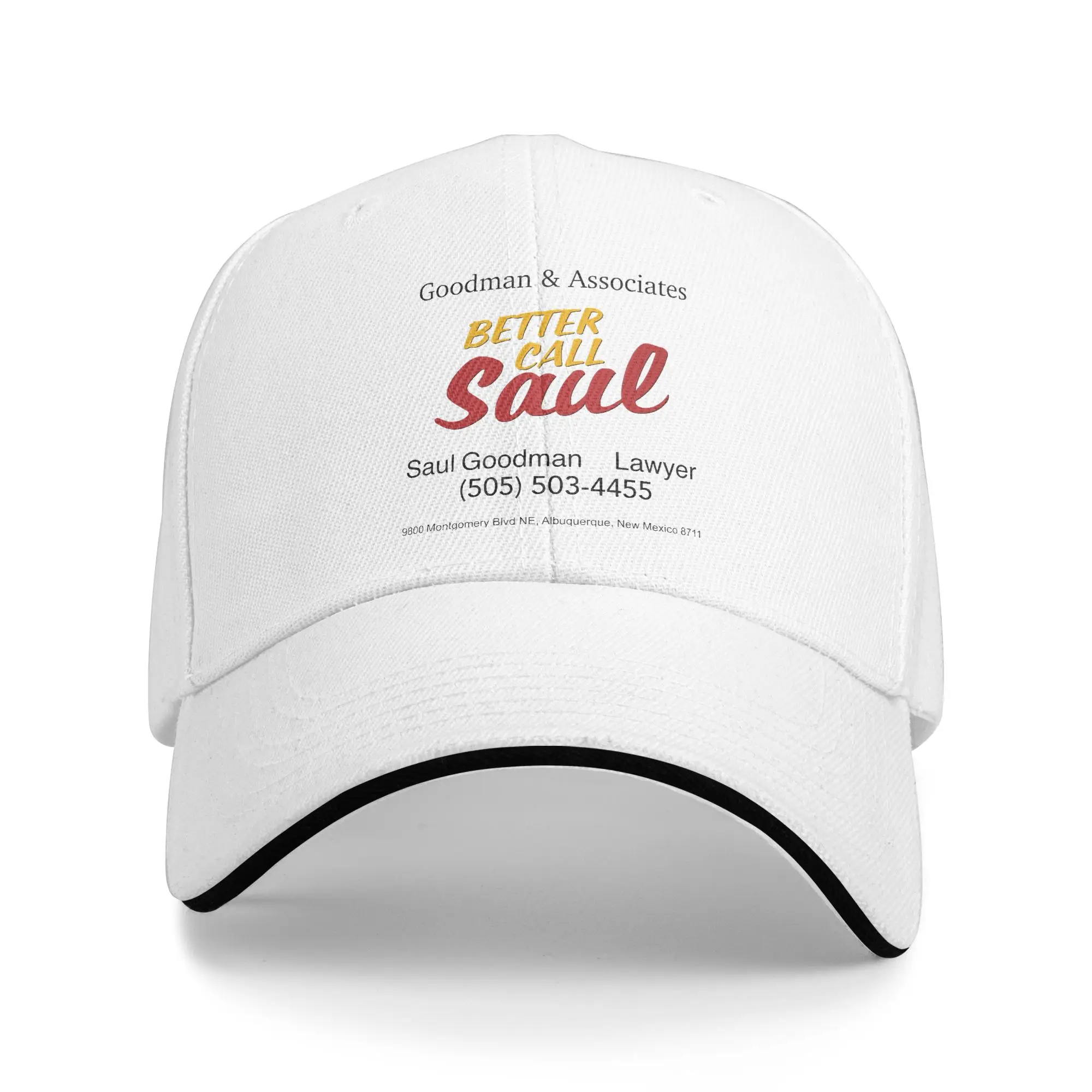 Men Women Better Call Saul Commerce Hats Outdoor Baseball Caps Polyester  Hat Trucker Hat Adjustable Racing Cap Summer