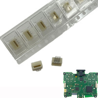 2PCS 6pin Socket Contact Clip For PS5 Controller Internal Microphone Mic Ribbon Flex Cable Connector  Replacement
