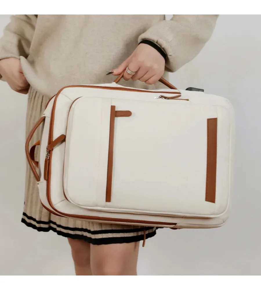 

Extended Size Travel Backpack With Wet And Dry Separation For Short Trips And Business Use