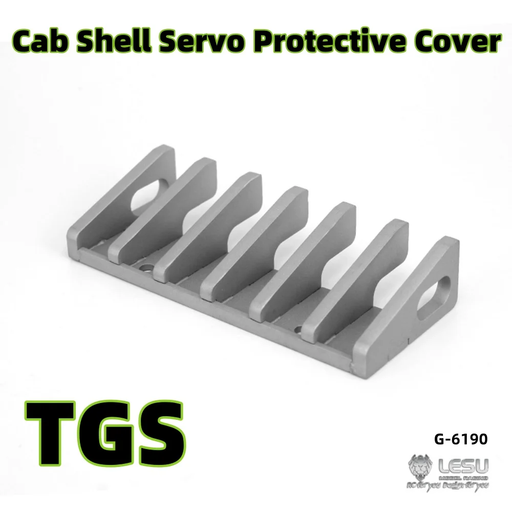 

Защитный чехол для сервопривода TGS Cab Shell, серая имитация для 1/14 Tamiya RC LESU MNA, трактор с дистанционным управлением, прицеп, грузовик