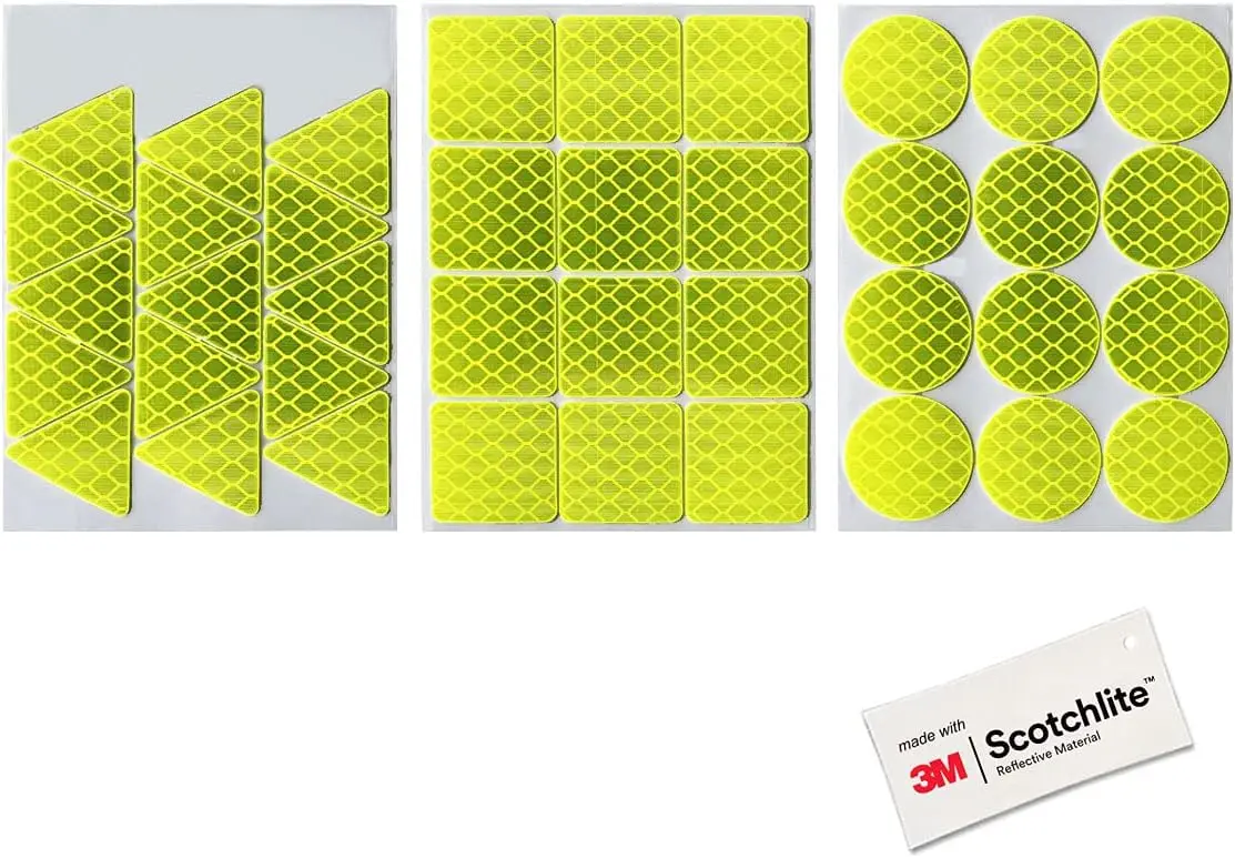 

Водонепроницаемые светоотражающие наклейки для автомобилей, мотоциклов, шлемов - для использования на открытом воздухе с использованием материала 3M Diamond Grade