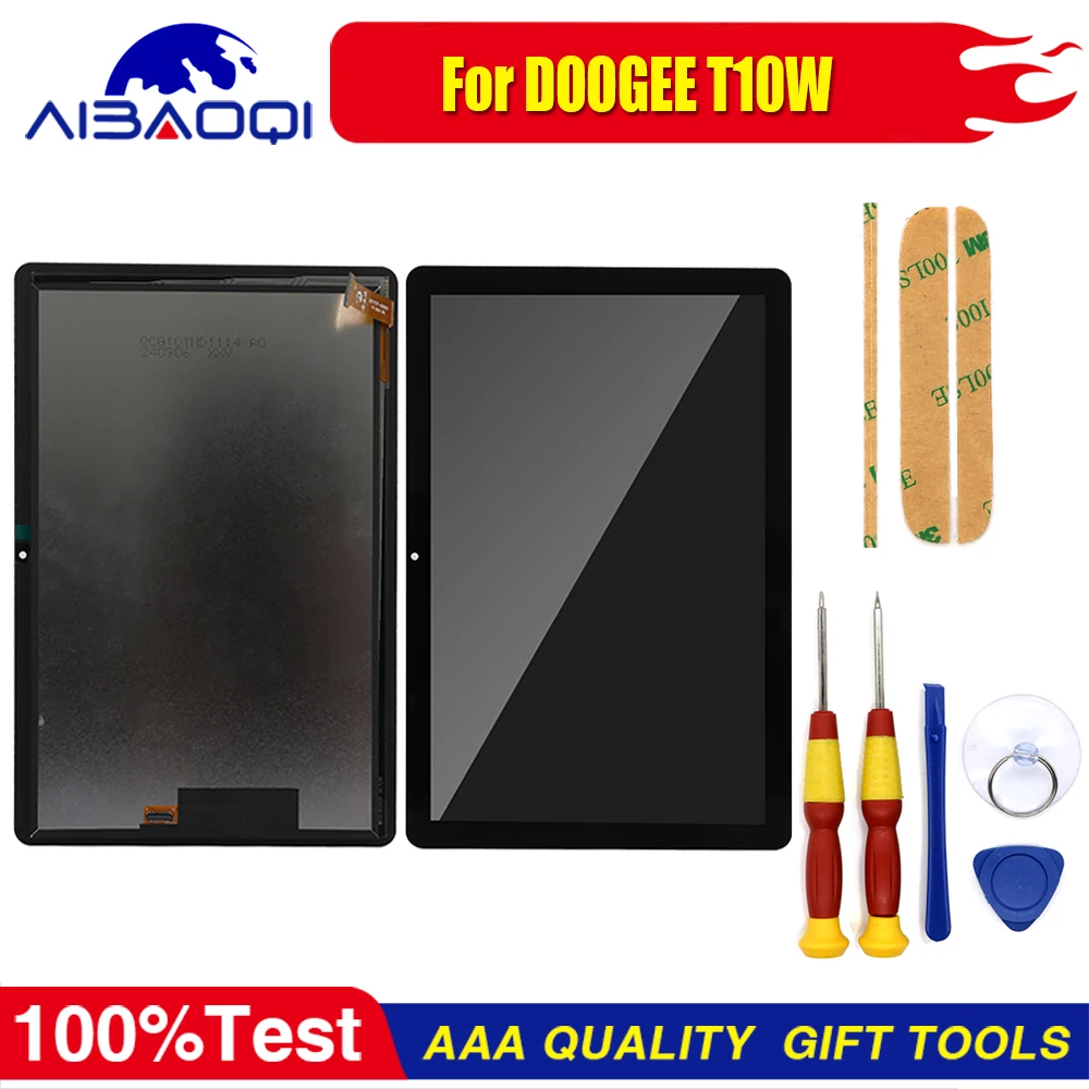 オリジナルタッチディスプレイ DOOGEE T10 T10 プロ T10W タブレット