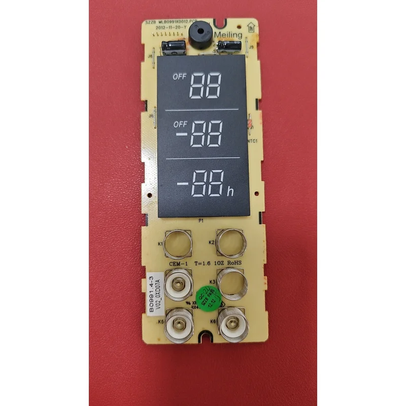 

Для холодильника Meiling B0991.4-3 BCD-217ZE3C Дисплей B0991 8 линий