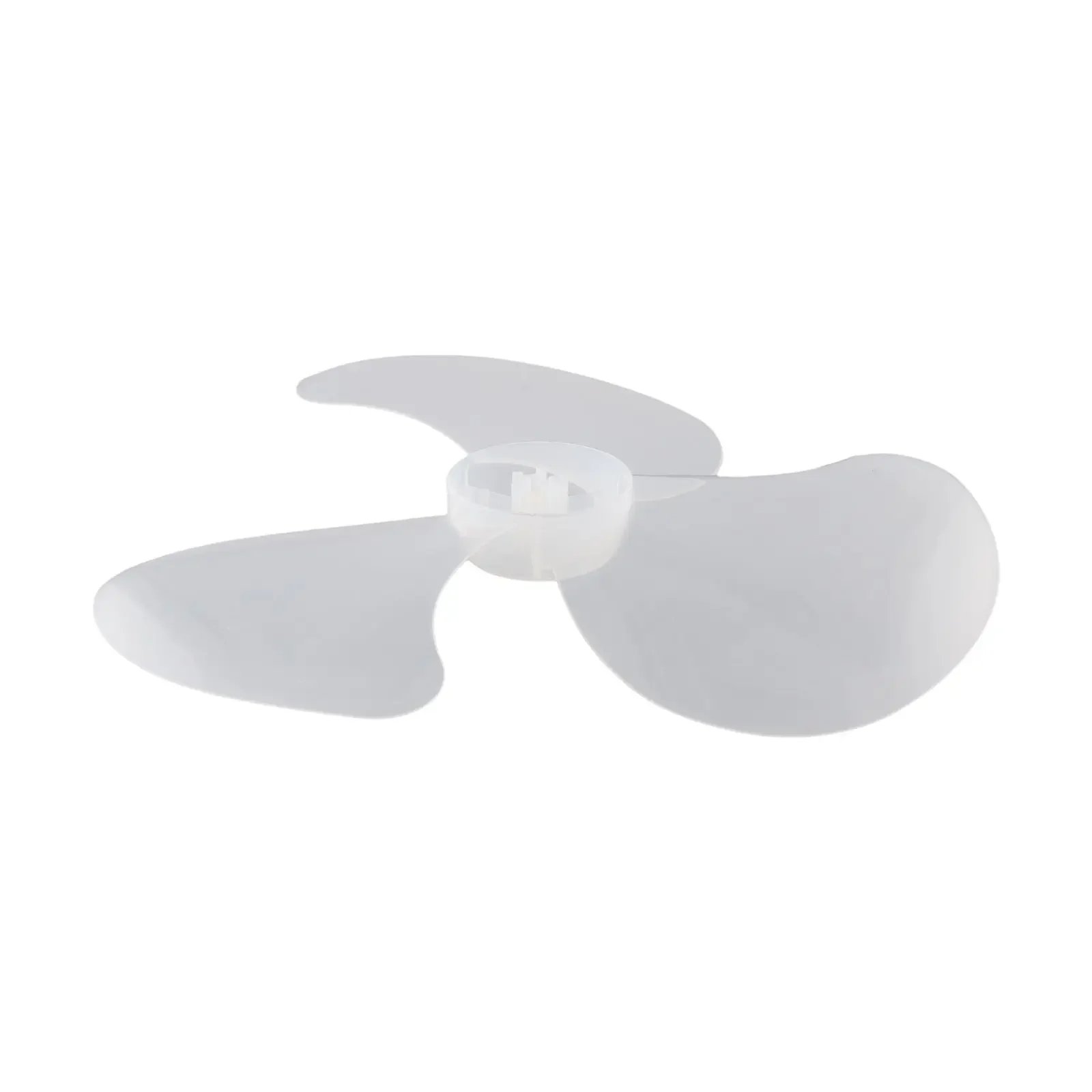 16 Inch Plastic Fan Blade Replacement with Nut Cover for Pedestal and Table Fans Lightweight and Low Noise Design