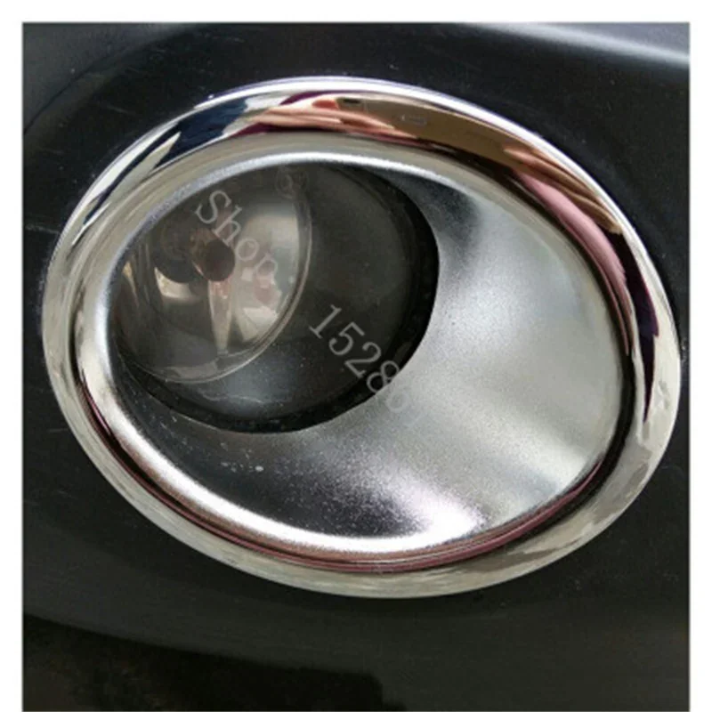 

Chrome Front Rear Fog Light Lamp Cover Trim Molding Bezel Garnish Sticker car accessories For Nissan Qashqai j10 2007-2015