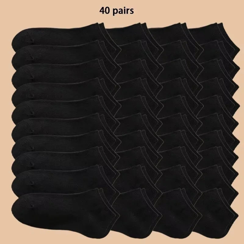 

Массовые носки до щиколотки 10-40 шт. — мягкие, дышащие, всесезонные носки для повседневного ношения