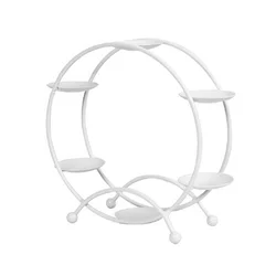 Creative Ferris Wheel Display Decorative Rack Double-Sided Rounded Edge Safe Toys Storage Bracket Holder For Home Desktop