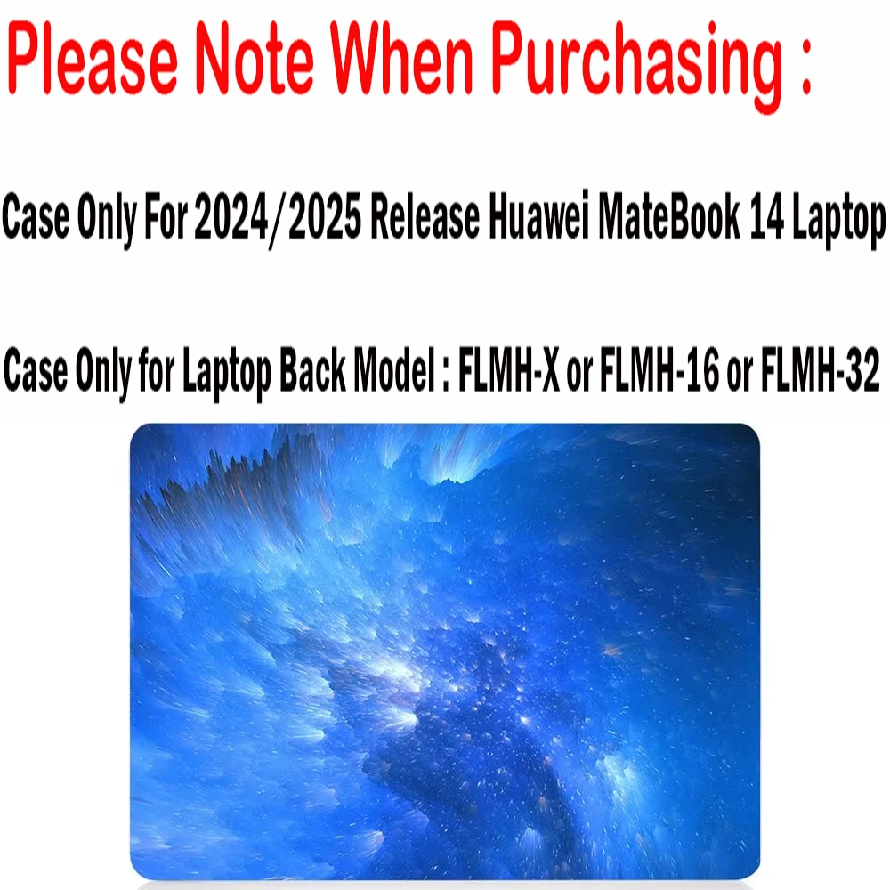 

Ультратонкие новейшие чехлы для ноутбуков 2025 года для 2024 года, 14,2-дюймовый HUAWEI MateBook 14 FLMH-X FLMH-16 FLMH-32, новый чехол для ноутбука