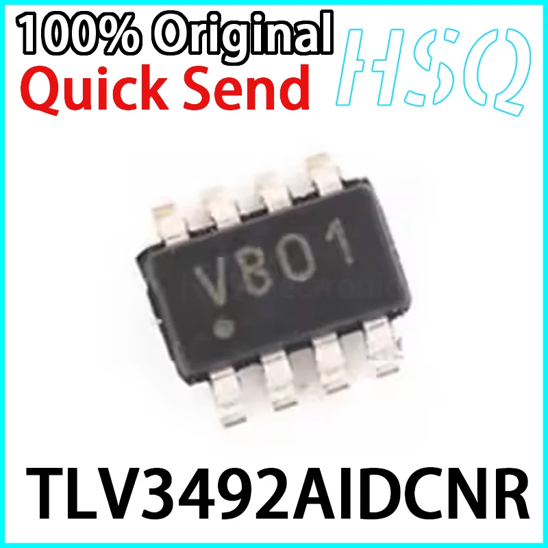 

2PCS Original TLV3492AIDCNR Screen Printed VB01 SOT23-8 Calibrator Chip Brand New in Stock