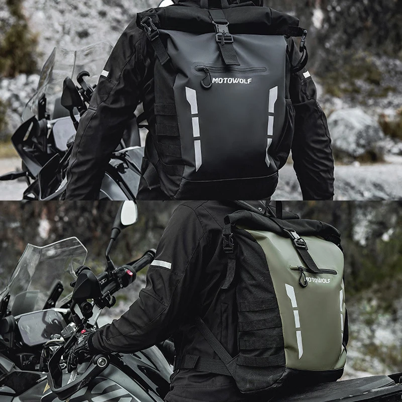 

2025 New Motorcycle Waterproof Bag Cycling Backpack Outdoor Sports Riding Hiking Travel Shoulder Bag For R1300GS R1300 GS ADV