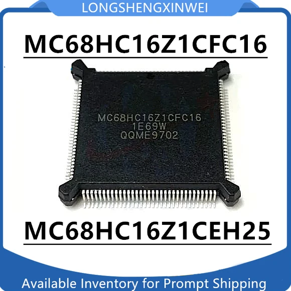1PCS New MC68HC16Z1CFC16 MC68HC16Z1CEH25 PQFP-132 Original in Stock