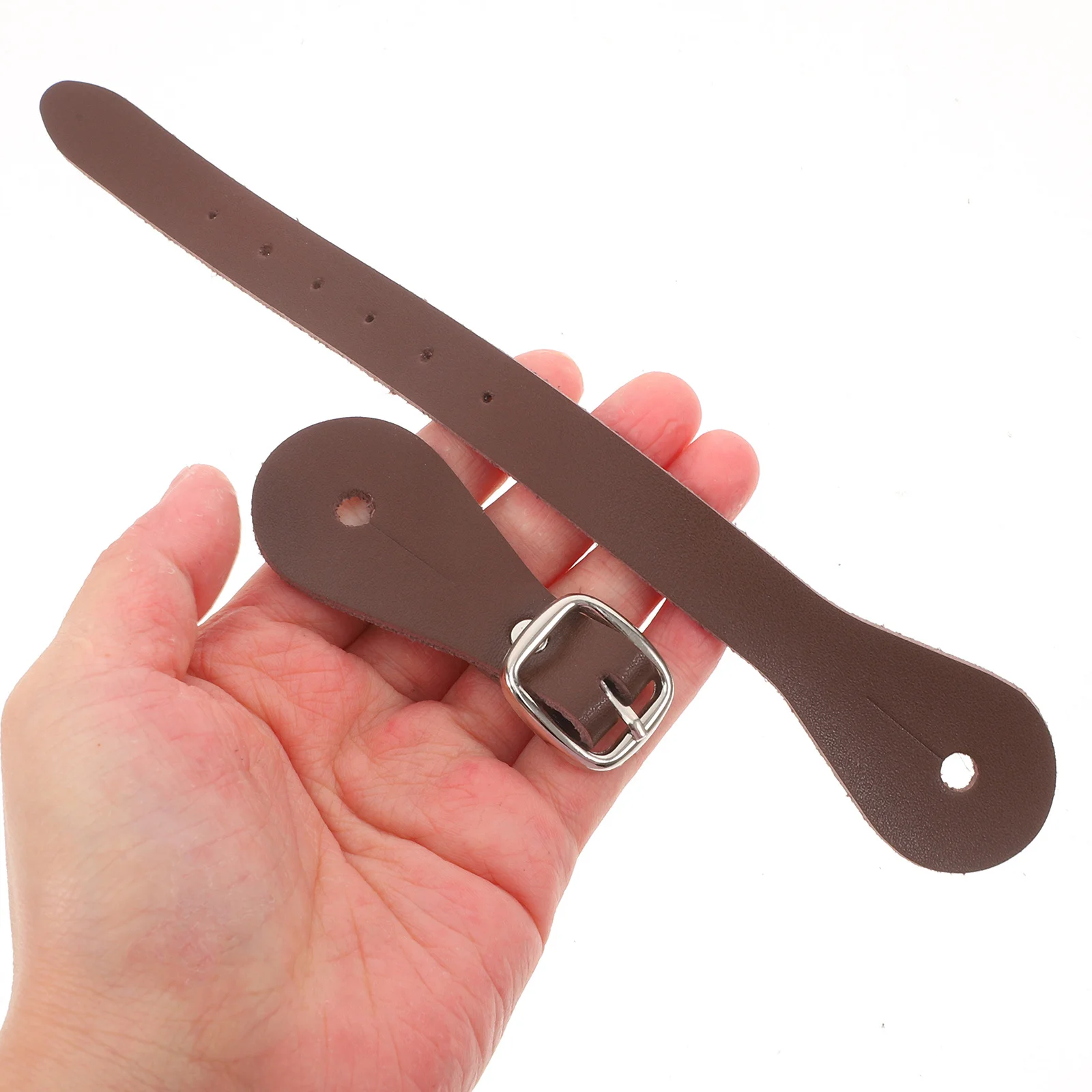 2 قطعة حزام ركوب الخيل الأشرطة قابل للتعديل Pu خمر رجل قبعات رعاة البقر الغربية النساء دائم في الهواء الطلق مسابقة الفروسية