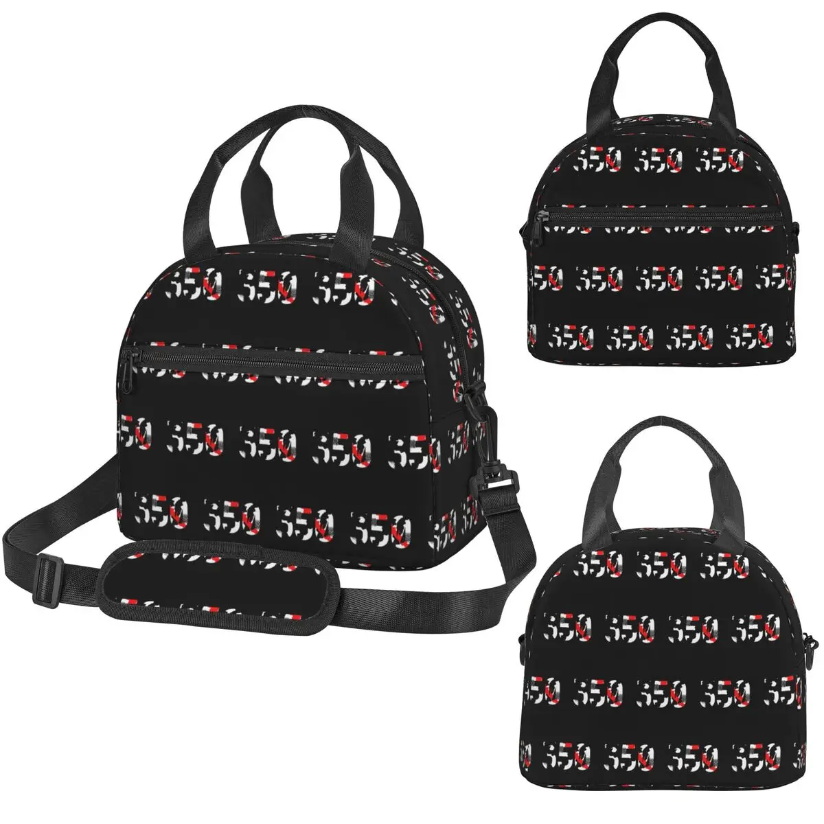 Yeezy Boost 350 Zebra Bolsa térmica para el almuerzo para mujer, caja térmica para oficina, bolsas térmicas portátiles